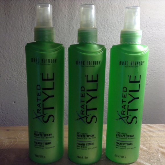 3 Marc Anthony X Rated Style XXX-treme Freeze Spray NEW - Picture 1 of 1